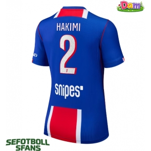 Paris Saint-Germain Achraf Hakimi #2 Hemmatröja Kvinnor 2026-27 Kortärmad